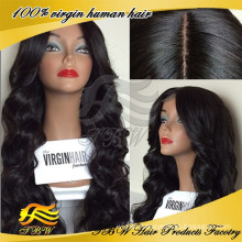 Wholesale Price Peruvian virgin Silk Top Full Lace Wigs, Glueless Human Hair Wigs For Black Women